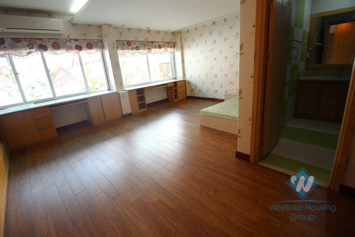 Wonderful duplex apartment for rent with 2 bedrooms and large terrace in Tay Ho, Hanoi 